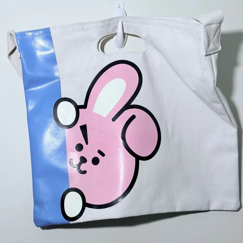 EUC - BT21 Canvas Tote Bag with Cooky Design - Picture 2 of 4